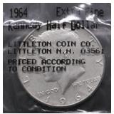 1964 CHOICE BU KENNEDY HALF DOLLAR