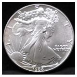1988 SILVER EAGLE GEM