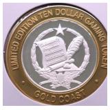 .999 SILVER CASINO CHIP