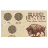 BUFFALO NICKEL SET