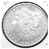 1885 O CHOICE BU MORGAN DOLLAR