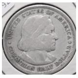 1893 COLUMBIAN EXPO HALF DOLLAR F