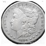 1890 CC MORGAN DOLLAR XF