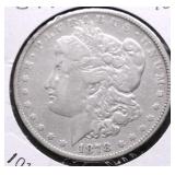 1878 8 TF MORGAN DOLLAR XF