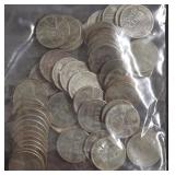 50 1943 STEEL CENTS