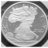 1/2 OZ .999 SILVER ROUND