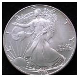 1992 SILVER EAGLE GEM