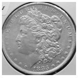 1883 O CHOICE BU MORGAN DOLLAR