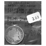 1911 BARBER DIME VG
