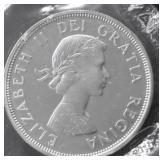 1964 GEM PL CANADA SILVER DOLLAR