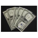 6 CHOICE BU SILVER CERTIFICATES