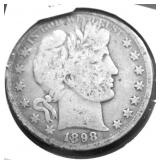 1898 BARBER HALF DOLLAR G