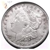 1921 MORGAN DOLLAR XF