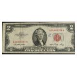 2 DOLLAR US LEGAL TENDER VF   INK