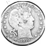 1910 S BARBER HALF DOLLAR G