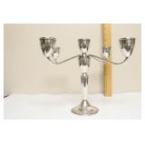STERLING SILVER 9.5" TALL CANDELABRUM