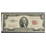 TWO DOLLAR US LEGAL TENDER VF