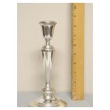 STERLING SILVER 8" TALL CANDLE STICK HOLDER