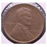 1919 CHOICE BU LINCOLN CENT