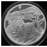2015 BURUNDI PROOF 5000 FRANCS 1 OZ .9999 SILVER