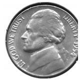 1954 SUPURB GEM JEFFERSON NICKEL