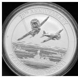 PEARL HARBOR 1 OZ .9999 SILVER