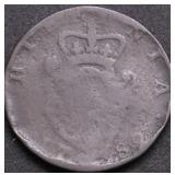 1782 IRELAND PENNY VG