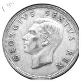 1951 S AFRICA SILVER 5 SUID XF