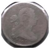 1798  S-166 LARGE CENT VG PQ