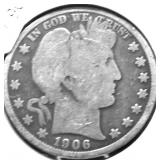1906 BARBER HALF DOLLAR G