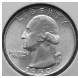 1950 D GEM BU WASHINGTON QUARTER
