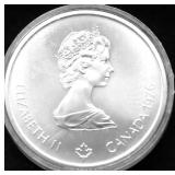 1976 CANADA SILVER 10 DOLLARS   GEM