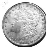 1884 O MORGAN DOLLAR XF