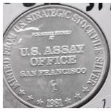 1 OZ .999 SILVER ROUND