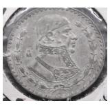 1961 MEXICAN SILVER  PESO