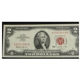 TWO DOLLAR US LEGAL TENDER XF