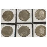 6 CHOICE BU/PROOF  IKE DOLLARS