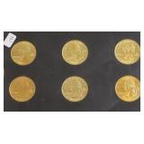 GOLD EDITION QUARTER SET