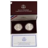 PROOF & GEM DOLLAY MADISON SILVER DOLLARS W BOX PA