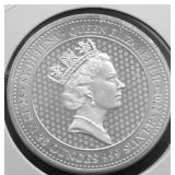 1 1/4 OZ .9999 SILVER ROUND GEM