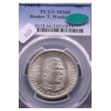 1949 S PCGS MS66 CAC BOOKER T HALF