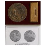 2009 BROOKGREEN GARDENS MEDAL W BOX PAPERS