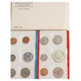 1969 MINT SET P D MINTS