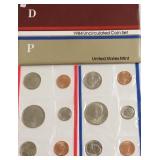 1984 MINT SET P D MINTS