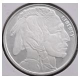 1/2  OZ  .999 SILVER ROUND