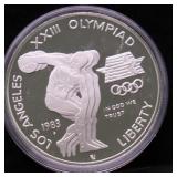 PROOF OLYMIC SILVER DOLLAR