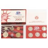 2001 SILVER PROOF SET