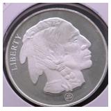 1 OZ .999 SILVER ROUND