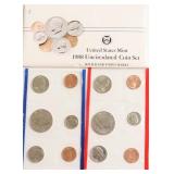 1988 MINT SET P D MINTS