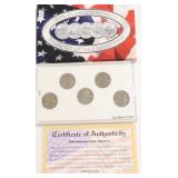 PLATINUM  EDITION QUARTER SET